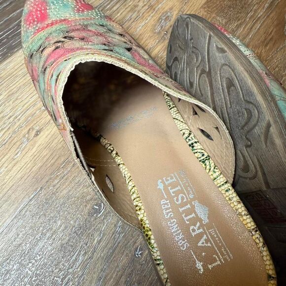 L-artiste Women's Multi Mules - Picture 4 of 5